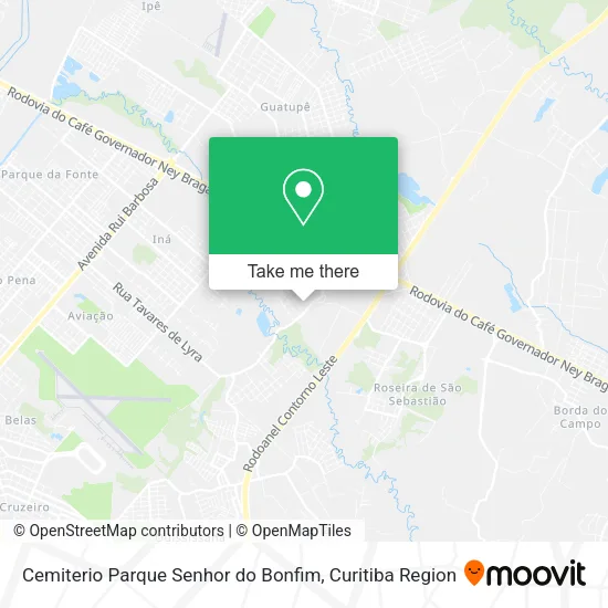Cemiterio Parque Senhor do Bonfim map