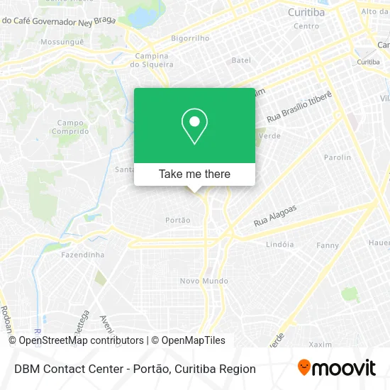 DBM Contact Center - Portão map