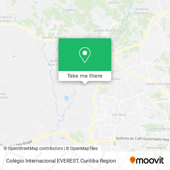 Colégio Internacional EVEREST map