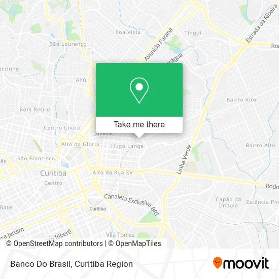 Banco Do Brasil map