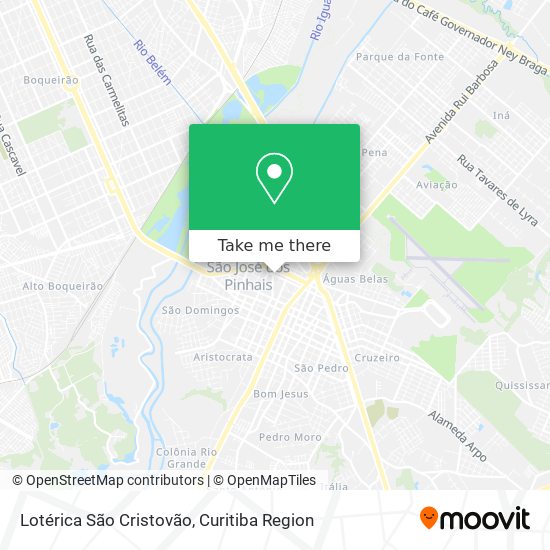Lotérica São Cristovão map