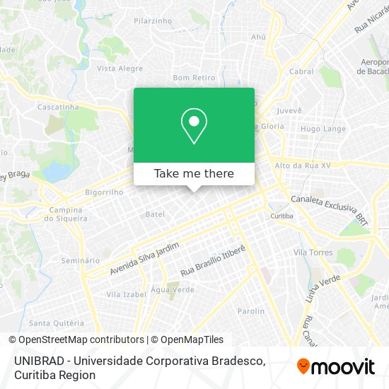 UNIBRAD - Universidade Corporativa Bradesco map