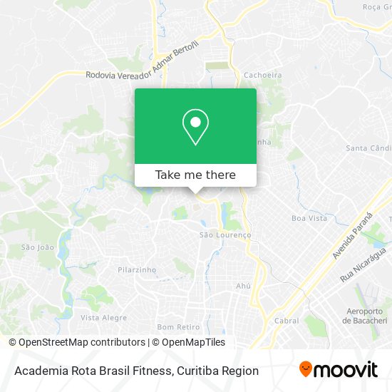 Academia Rota Brasil Fitness map