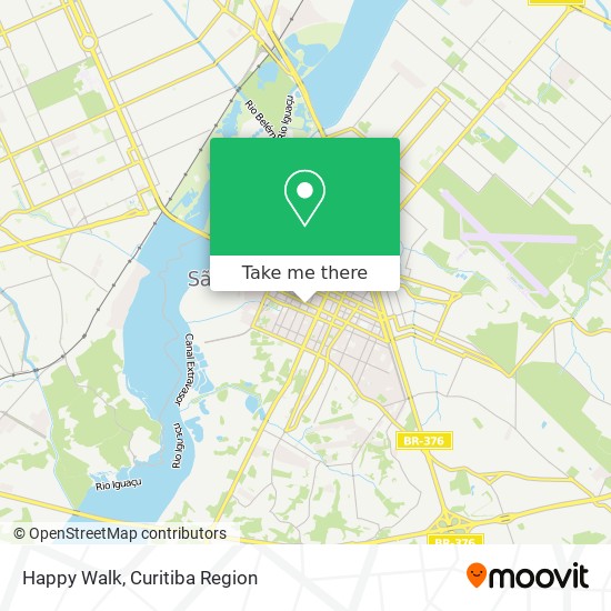 Happy Walk map