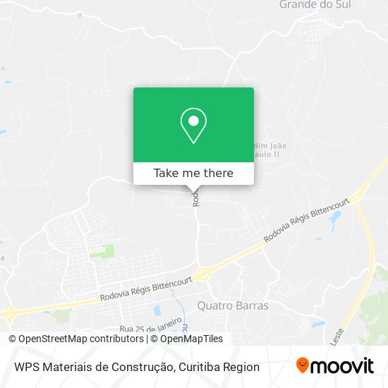 WPS Materiais de Construção map