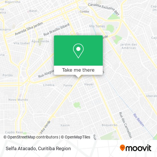 Selfa Atacado map
