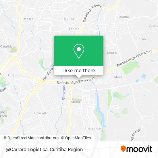 Mapa @Carraro Logistica