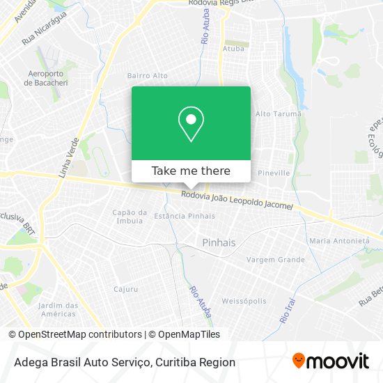 Adega Brasil Auto Serviço map