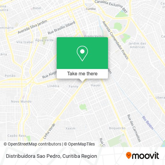 Distribuidora Sao Pedro map