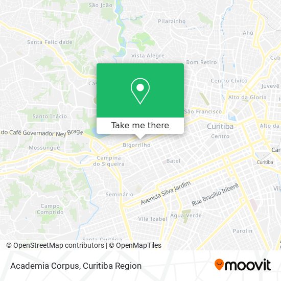 Academia Corpus map