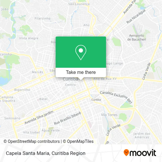 Capela Santa Maria map