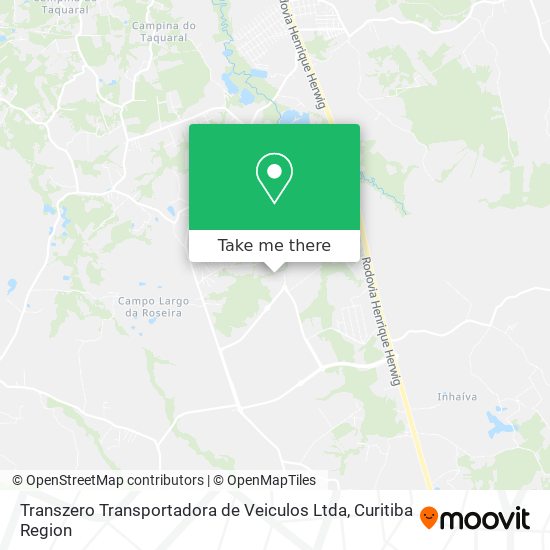 Transzero Transportadora de Veiculos Ltda map