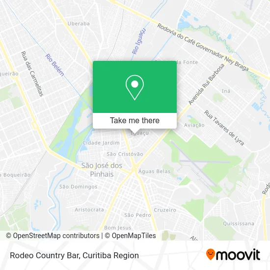 Rodeo Country Bar map