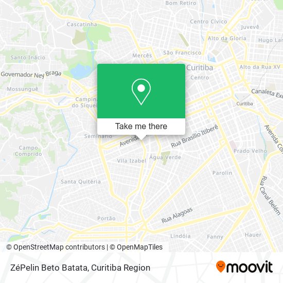 ZéPelin Beto Batata map