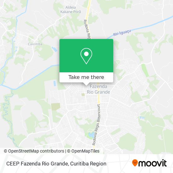 CEEP Fazenda Rio Grande map