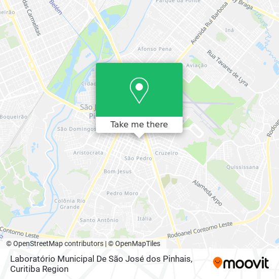 Laboratório Municipal De São José dos Pinhais map