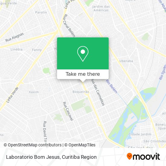 Laboratorio Bom Jesus map