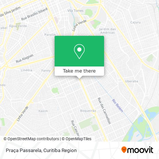 Mapa Praça Passarela