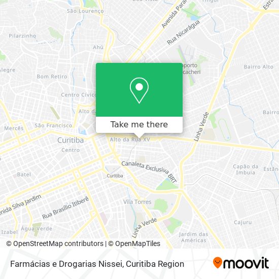 Farmácias e Drogarias Nissei map