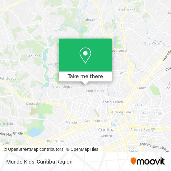 Mundo Kids map