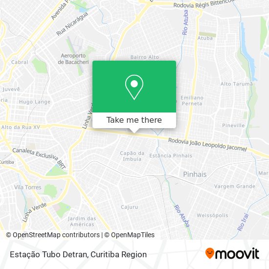 Estação Tubo Detran map