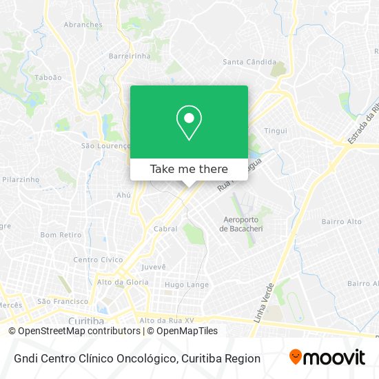 Gndi Centro Clínico Oncológico map