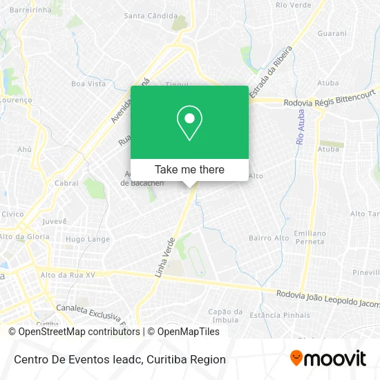 Centro De Eventos Ieadc map