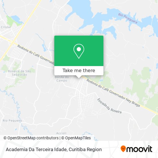 Academia Da Terceira Idade map