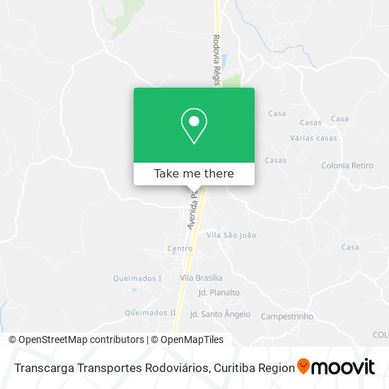 Transcarga Transportes Rodoviários map