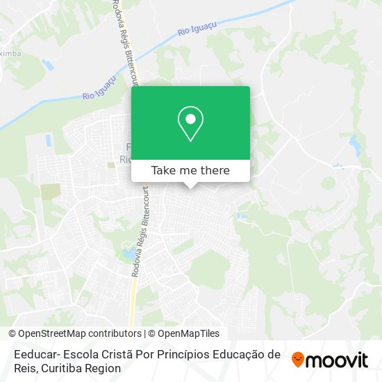 Eeducar- Escola Cristã Por Princípios Educação de Reis map