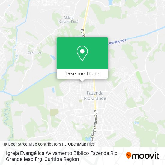 Igreja Evangélica Avivamento Bíblico Fazenda Rio Grande Ieab Frg map