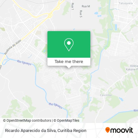 Ricardo Aparecido da Silva map
