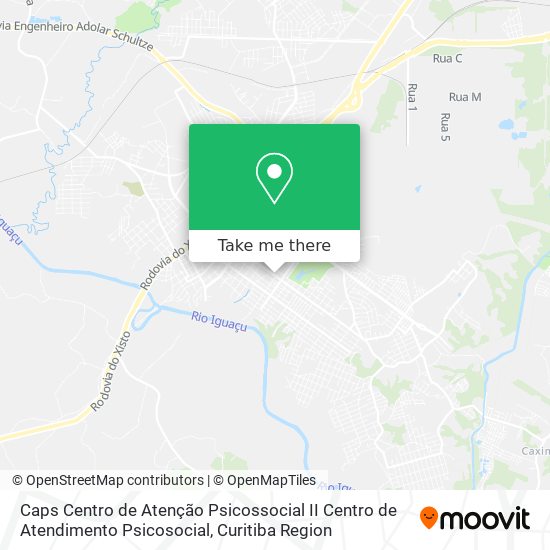 Caps Centro de Atenção Psicossocial II Centro de Atendimento Psicosocial map