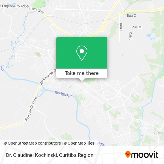 Dr. Claudinei Kochinski map