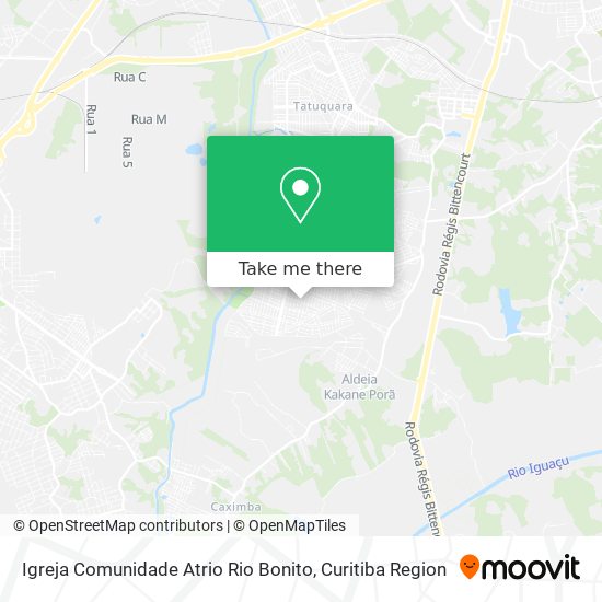 Igreja Comunidade Atrio Rio Bonito map