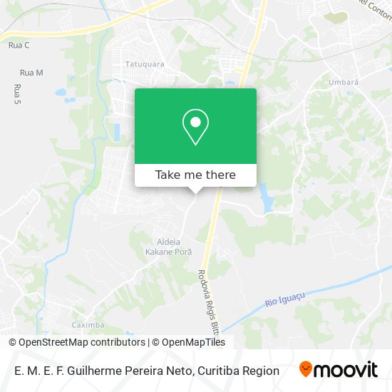 E. M. E. F. Guilherme Pereira Neto map