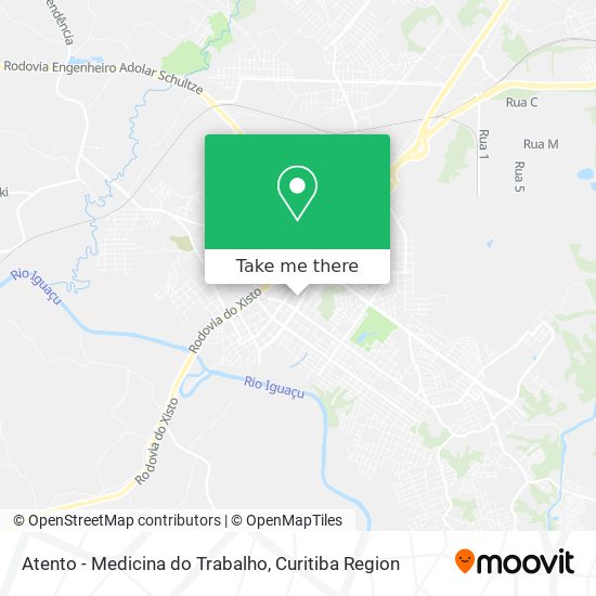 Atento - Medicina do Trabalho map