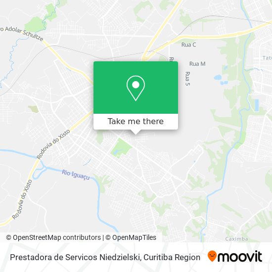 Prestadora de Servicos Niedzielski map