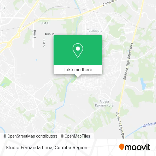 Studio Fernanda Lima map