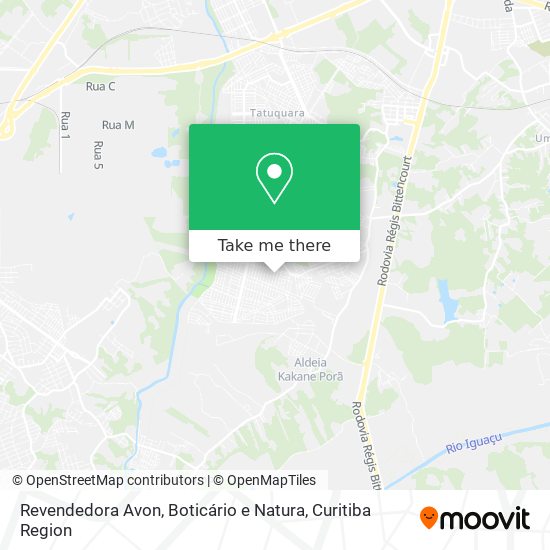 Mapa Revendedora Avon, Boticário e Natura