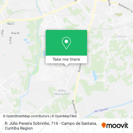 R. Júlio Pereira Sobrinho, 716 - Campo de Santana map