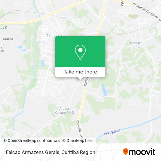 Falcao Armazens Gerais map