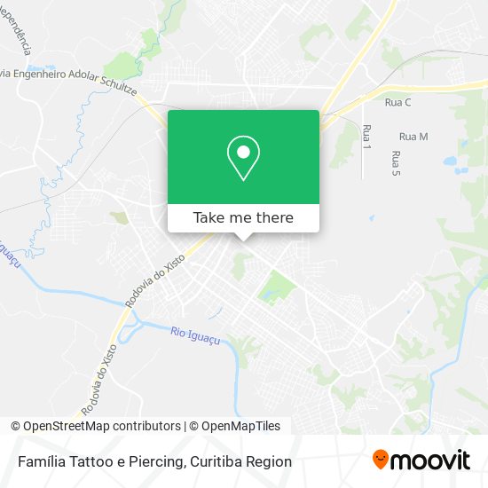 Família Tattoo e Piercing map