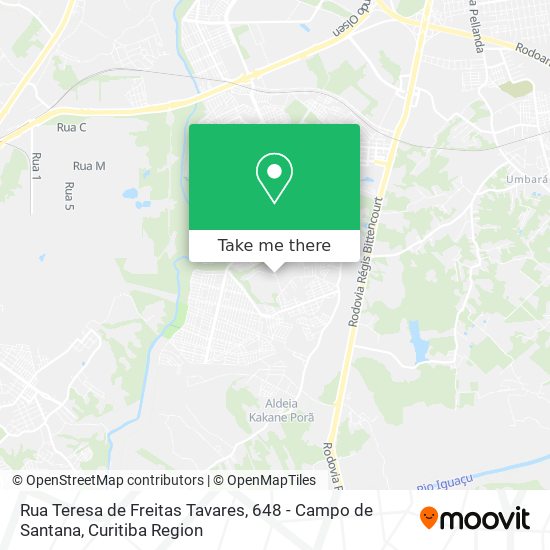 Rua Teresa de Freitas Tavares, 648 - Campo de Santana map