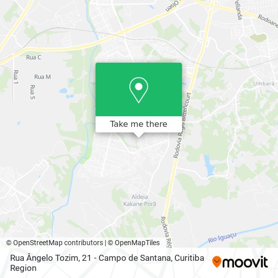 Rua Ângelo Tozim, 21 - Campo de Santana map