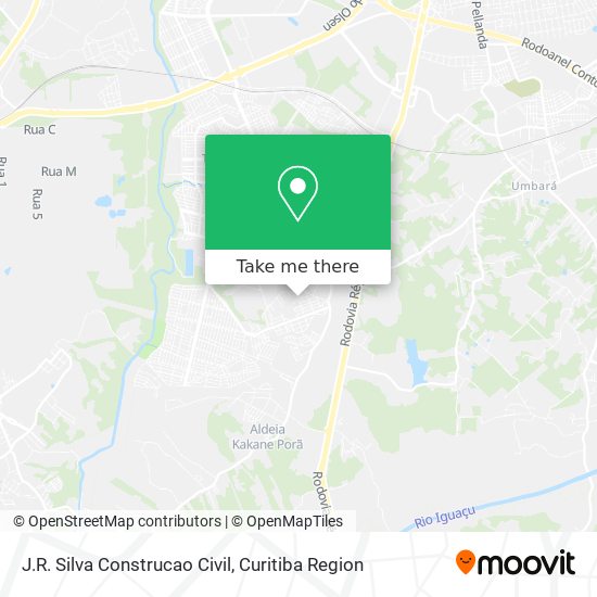 J.R. Silva Construcao Civil map
