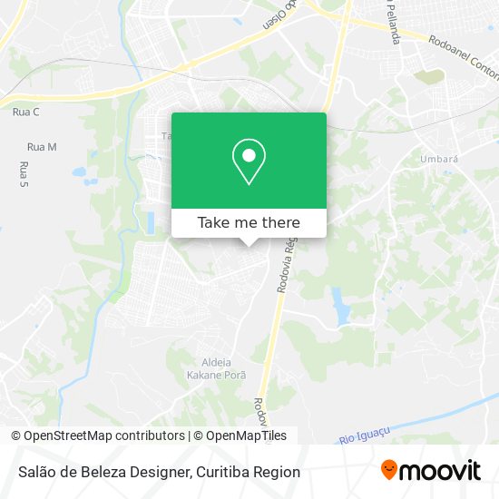 Salão de Beleza Designer map