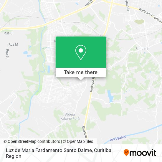 Luz de Maria Fardamento Santo Daime map