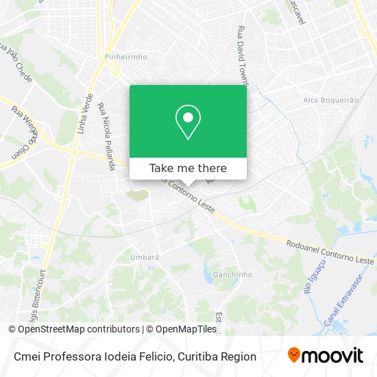 Cmei Professora Iodeia Felicio map