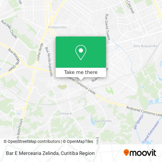 Bar E Mercearia Zelinda map